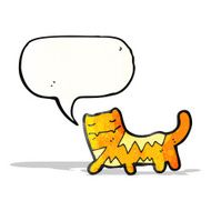 funny cartoon cat N114
