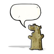 talking bear cartoon
