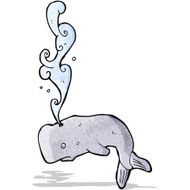 Cartoon Whale N46