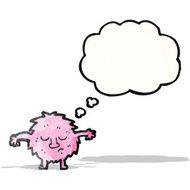 little pink monster cartoon N2