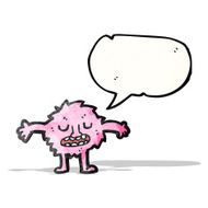 little pink monster cartoon N3