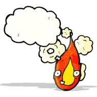 cartoon flame N8