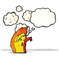 flame cartoon character N6