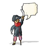 pirate captain cartoon N4