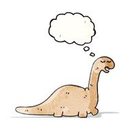 cartoon dinosaur N83