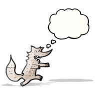 Happy Wolf Cartoon N3