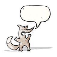 laughing wolf cartoon N2