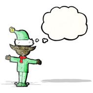 Cartoon Christmas Elf N75