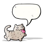 funny cartoon cat N116