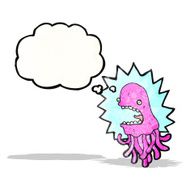 Cartoon Jellyfish N61