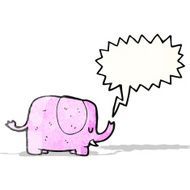 trumpeting elephant cartoon N2