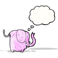 Funny elephant cartoon N5