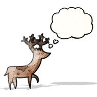 cartoon stag N14