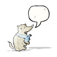 cute wolf cartoon