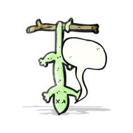cartoon dead lizard N4