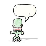 cartoon little alien N20