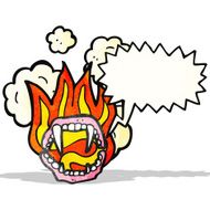 Cartoon Vampire Fangs N6