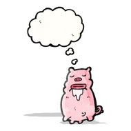 Cartoon Pig N41