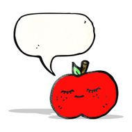 cute apple cartoon N3