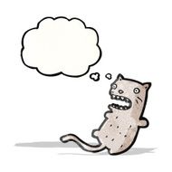 funny cartoon cat (raster version)