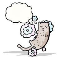 funny cartoon cat (raster version) N2