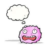 pink furry creature cartoon N3