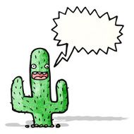 Cartoon Cactus N31