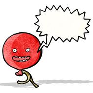 floating balloon cartoon character N4
