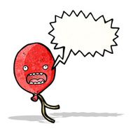 floating balloon cartoon character N5