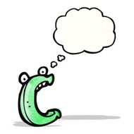Cartoon Letter C N5