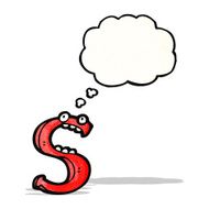 cartoon letter s N5