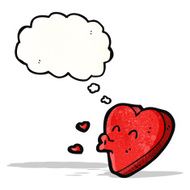 funny cartoon love heart