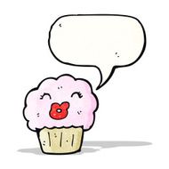 cartoon cupcake N62