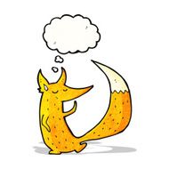 Cute Little Fox Cartoon N3