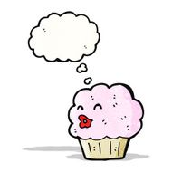 cartoon cupcake N65