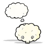 white cloud cartoon character N2