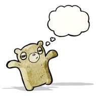 cartoon teddy bear N71