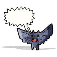 cartoon vampire bat N12