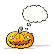 spooky halloween pumpkin cartoon N3