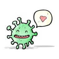 funny cartoon germ N2