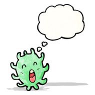 funny cartoon germ N4