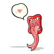 monster vampire mouth cartoon N2