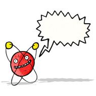 cartoon atom N4