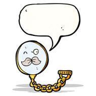 monocle cartoon character