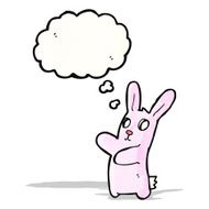 spooky rabbit halloween cartoon N2