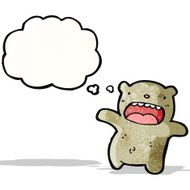 cartoon teddy bear N77