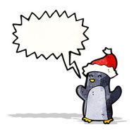 cute christmas penguin cartoon N2