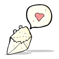 love letter cartoon