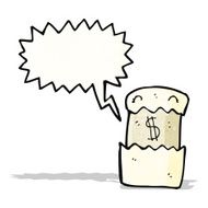 cartoon financial letter