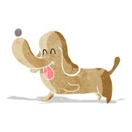 cartoon happy dog N3